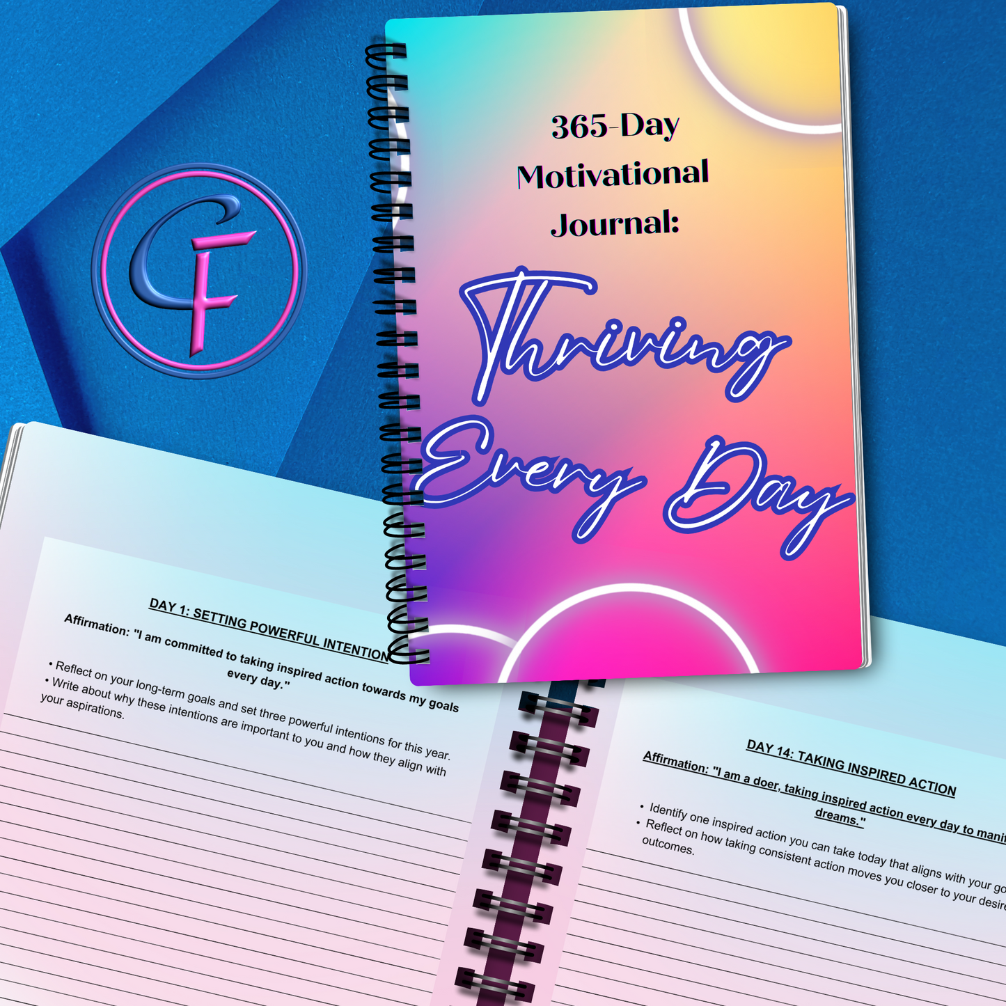 365 Day Motivational Journal: Thriving Every Day PDF Ebook