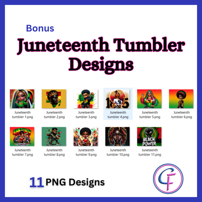 Juneteenth Bundle (35+) PNG Designs