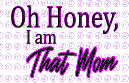 That Mom PNG Design